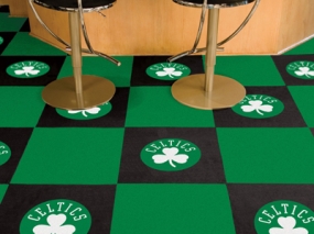 Boston Celtics Carpet Tiles
