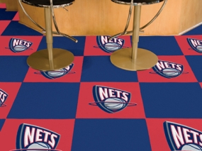 New Jersey Nets Carpet Tiles