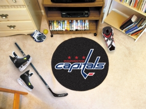 Washington Capitals Hockey Puck Mat