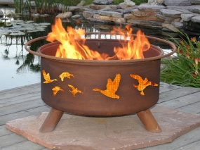 Wild Ducks Fire Pit