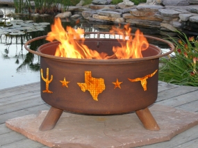 Lone Star - Texas Fire Pit