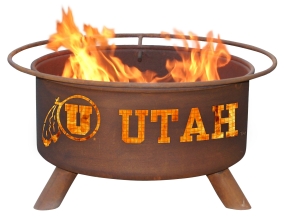 Utah Utes Fire Pit