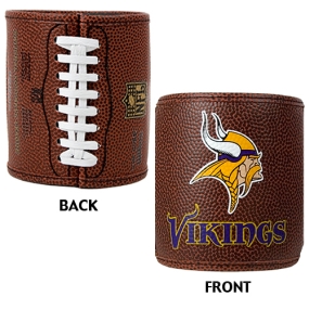 Minnesota Vikings 2pc Football Can Holder Set