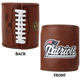 New England Patriots 2pc Football Can Holder Set