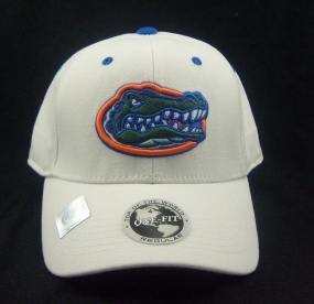 Florida Gators White One Fit Hat