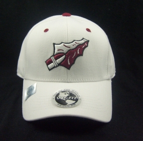 Florida State Seminoles White One Fit Hat