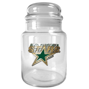 Dallas Stars 31oz Glass Candy Jar