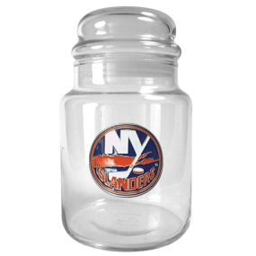 New York Islanders 31oz Glass Candy Jar