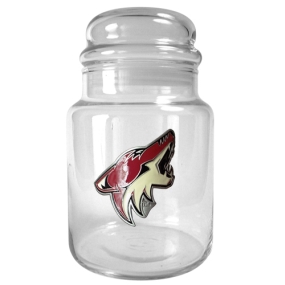 Phoenix Coyotes 31oz Glass Candy Jar