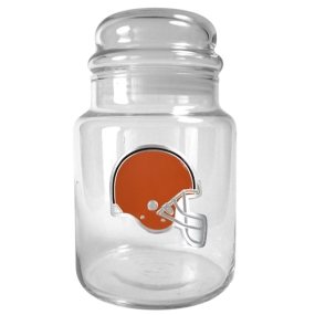 Cleveland Browns 31oz Glass Candy Jar