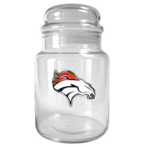 Denver Broncos 31oz Glass Candy Jar