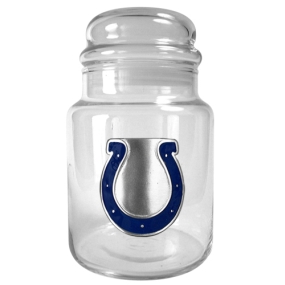 Indianapolis Colts 31oz Glass Candy Jar
