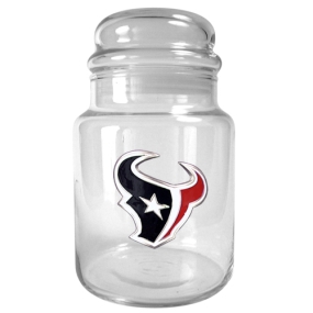 Houston Texans 31oz Glass Candy Jar