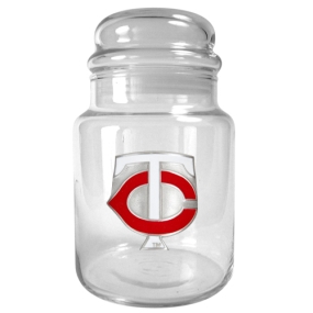 Minnesota Twins 31oz Glass Candy Jar