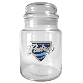 San Diego Padres 31oz Glass Candy Jar