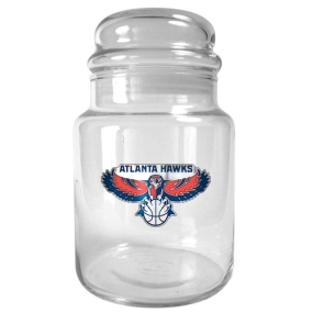 Atlanta Hawks 31oz Glass Candy Jar