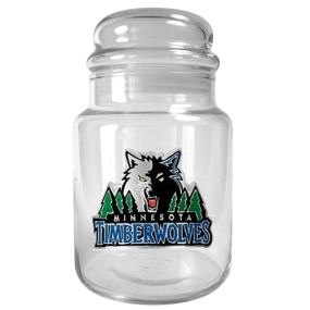 Minnesota Timberwolves 31oz Glass Candy Jar