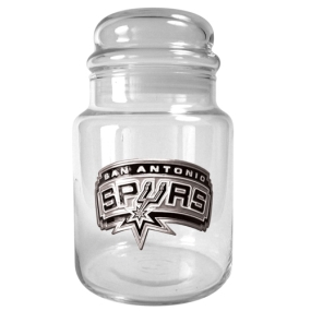 San Antonio Spurs 31oz Glass Candy Jar