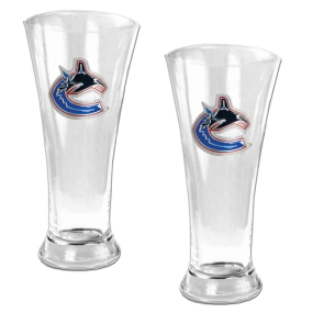 Vancouver Canucks 2pc 19oz Pilsner Glass Set