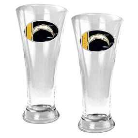 San Diego Chargers 2pc 19oz Pilsner Glass Set