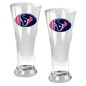 Houston Texans 2pc 19oz Pilsner Glass Set