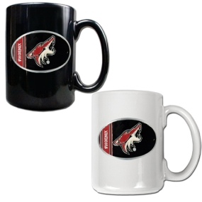 Phoenix Coyotes 2pc 15oz Ceramic Mug Set