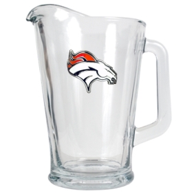 Denver Broncos 60oz Glass Pitcher