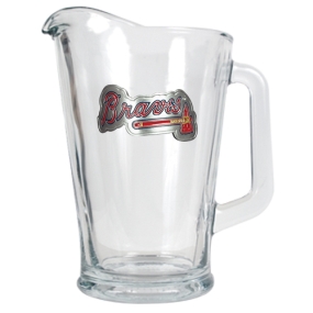 Atlanta Braves 60oz Glass Pitcher