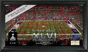 Super Bowl XLVI Champions Signature Gridiron