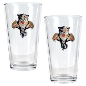 Florida Panthers 2pc Pint Ale Glass Set