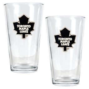 Toronto Maple Leafs 2pc Pint Ale Glass Set