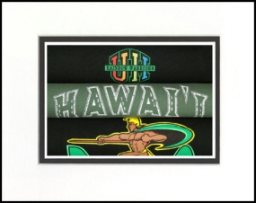 Hawaii Warriors Vintage T-Shirt Sports Art
