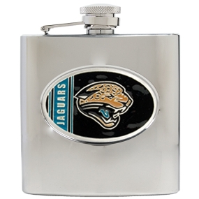 Jacksonville Jaguars 6oz Stainless Steel Hip Flask