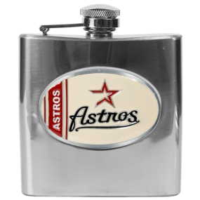 Houston Astros 6oz Stainless Steel Flask