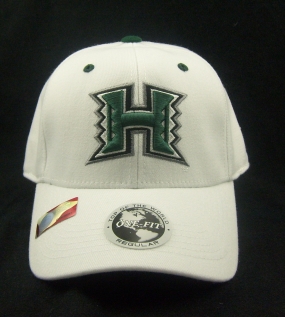 Hawaii Warriors White One Fit Hat