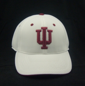 Indiana Hoosiers White Elite One Fit Hat