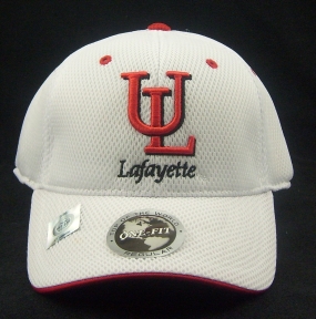 UL Lafayette Ragin Cajuns White Elite One Fit Hat