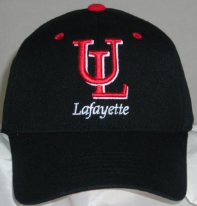 UL Lafayette Ragin Cajuns Black One Fit Hat