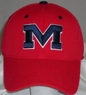 Mississippi Rebels Team Color One Fit Hat