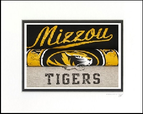 Missouri Tigers Vintage T-Shirt Sports Art