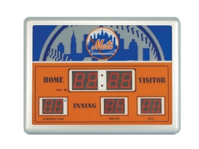 New York Mets Scoreboard Clock