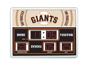 San Francisco Giants Scoreboard Clock