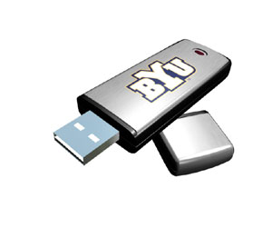 Rhinotronix Brigham Young Cougars College Memory Stick