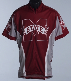 Mississippi State Bulldogs Cycling Jersey