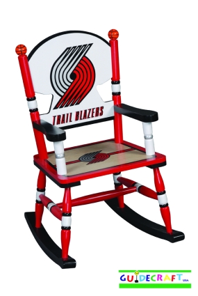 Portland Trailblazers Kid's Rocking Chair