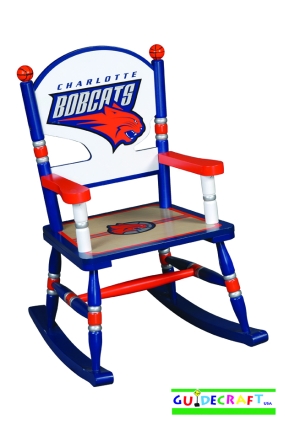 Charlotte Bobcats Kid's Rocking Chair