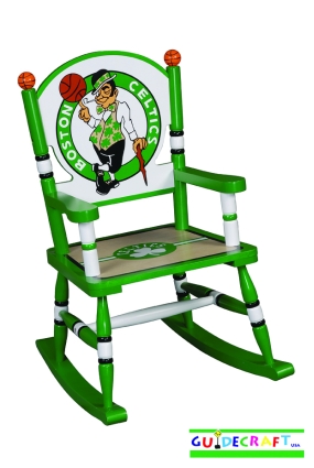 Boston Celtics Kid's Rocking Chair