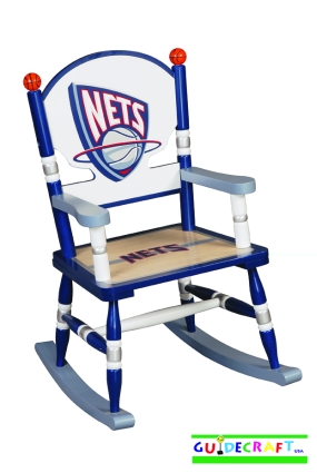 New Jersey Nets Kid's Rocking Chair