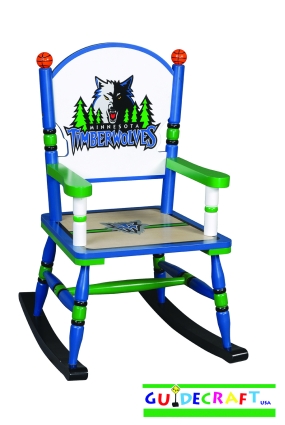 Minnesota Timberwolves Kid's Rocking Chair