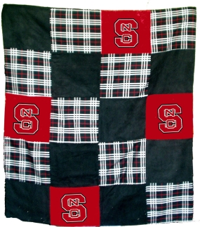 N.C. State Wolfpack Quilt